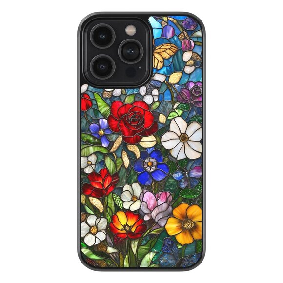 Floral Phone Cover – iPhone 16, 15 Pro, 14, Galaxy S25, S24, S24 Ultra, Pixel 9 - Picture 1 of 9